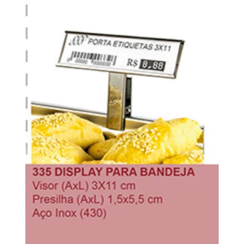 kit 17 Display Porta Etiqueta