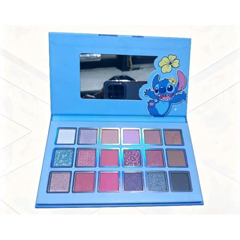 Paleta de sombra do Stitch happy happy 18 cores