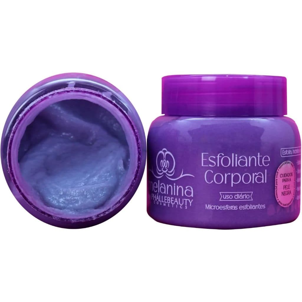 Esfoliante Corporal Hidratante Phállebeauty Pele Negra Microesferas Esfoliantes PH0731