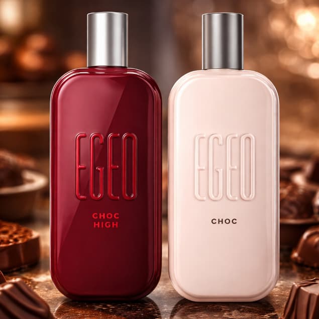Body Splash Feminino Perfumes Egeo Choc High Chocolate Envolvente Longa Duração