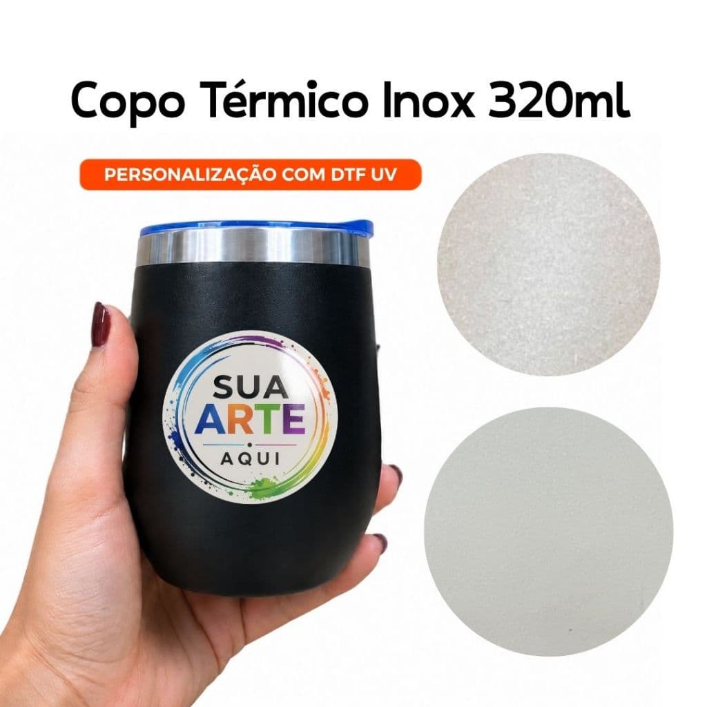 Copo Térmico 350ml Personalizado para Empresas, Brindes e Presentes