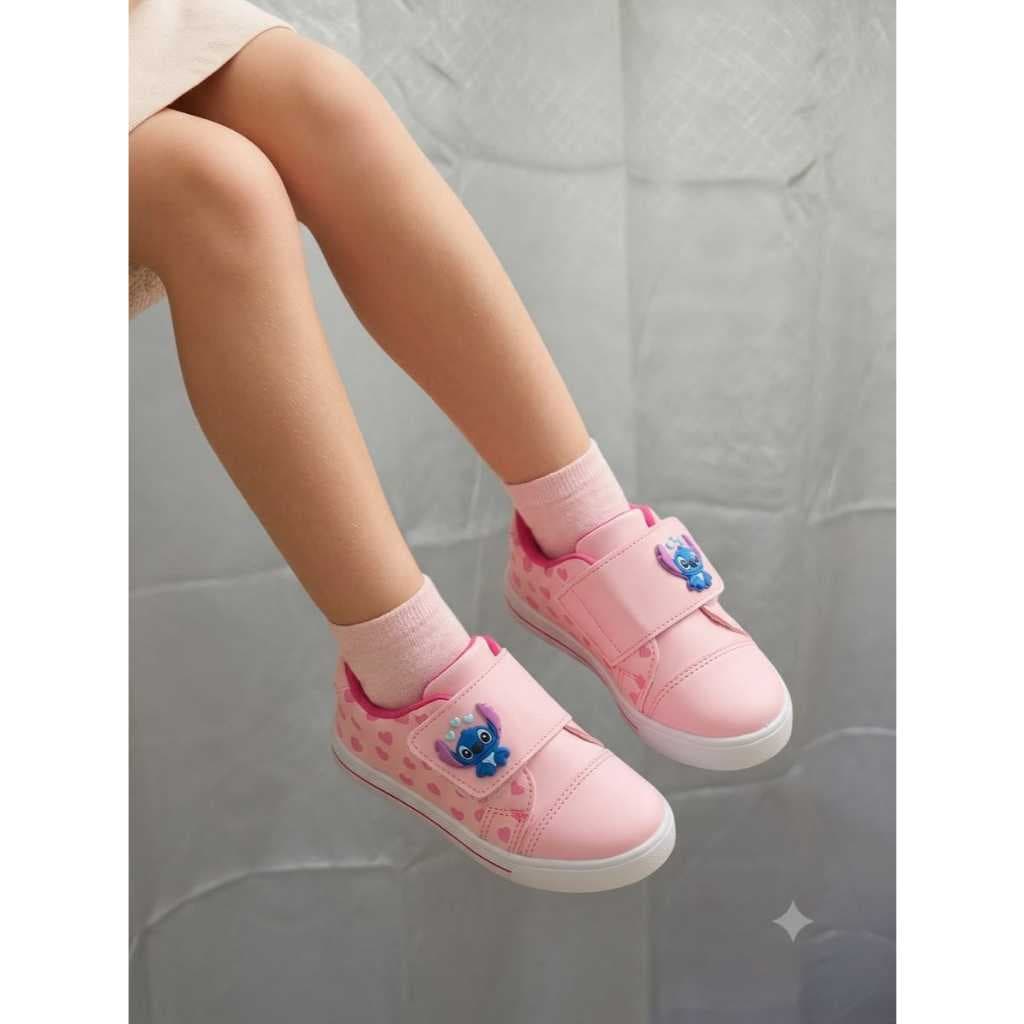 TÊNIS INFANTIL MENINA ROSA CONFORTO ESTILO PROMOÇÃO