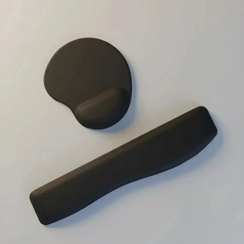 Kit Mouse Pad E Apoio De Teclado Ergonômicos 50 Unidades