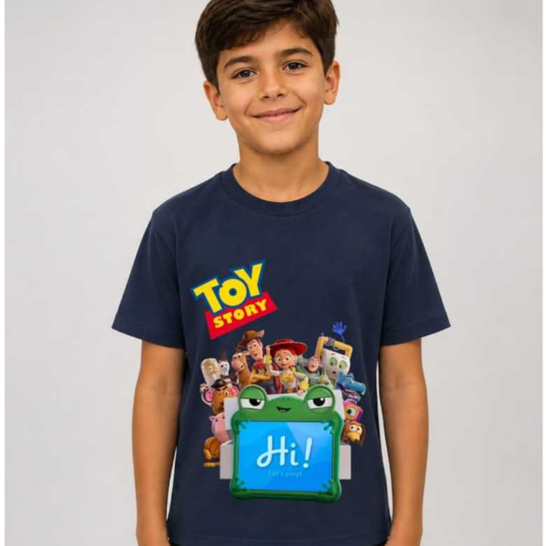Camiseta infantil Toy Story Unissex 100% Algodão. Camiseta personagens
