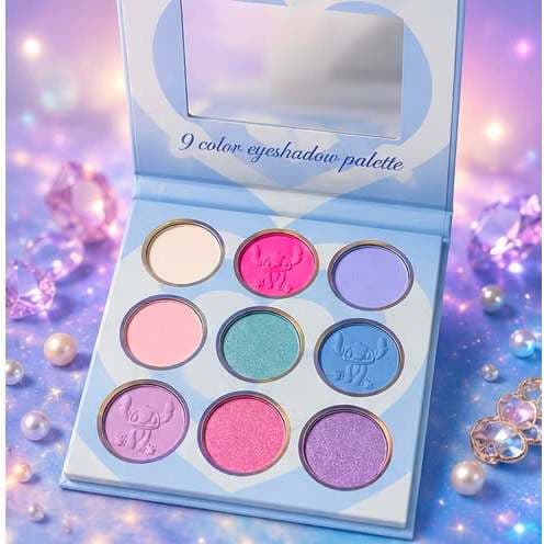 Paleta de Sombra - Stitch  | Cores Pigmentadas | Compacta e Prática