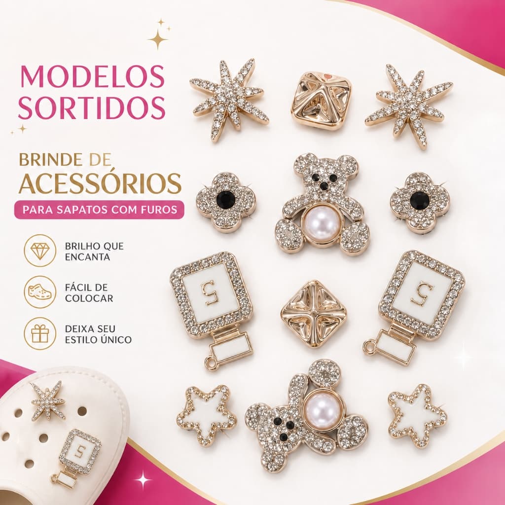 CALÇADOS E ACESSÓRIOS DE ESTILO ALEATÓRIO