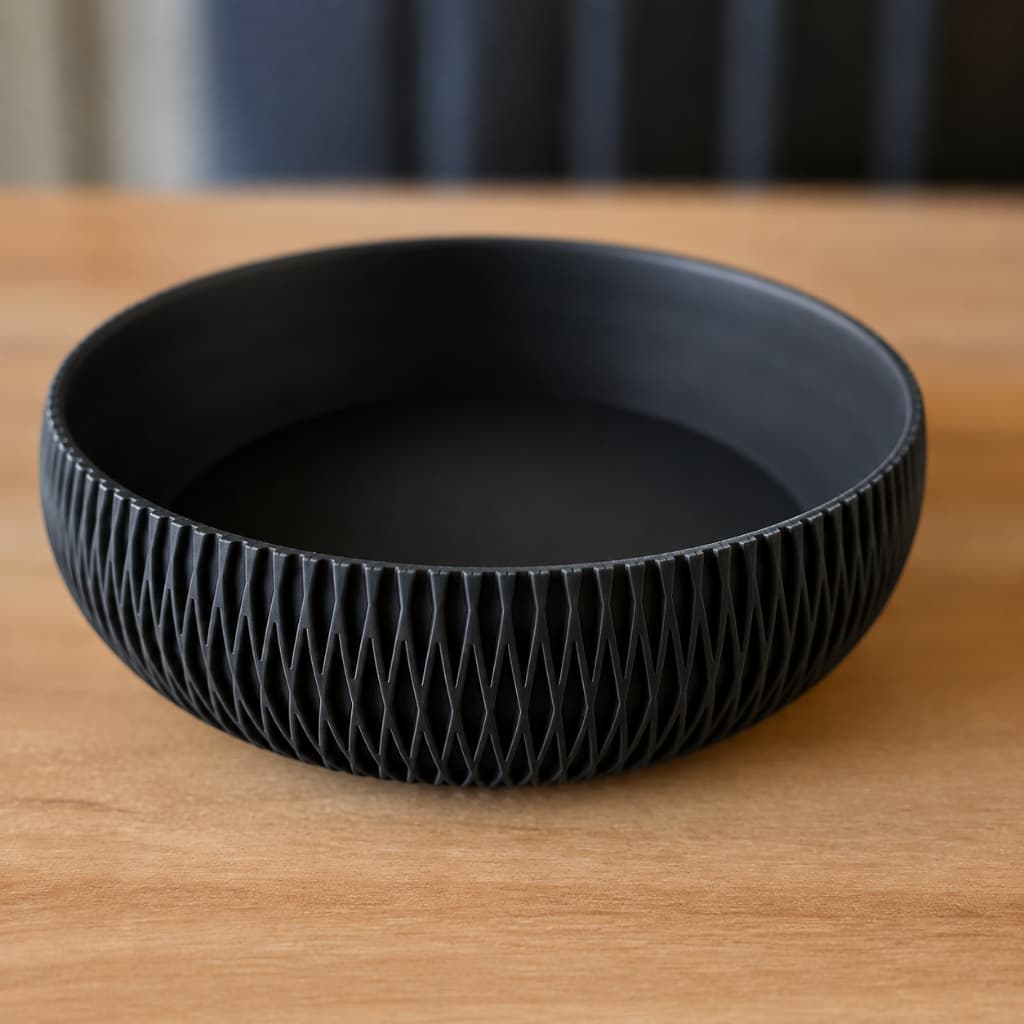 Tigela Decorativa Multiuso Bowl Organizador Centro de Mesa Sofisticado Porta-Objetos Moderno
