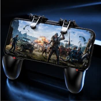 Controle Gamer para Celular L1 R1 Free Fire PUBG Gamepad Gatilhos Android iPhone INOVA CON-7436