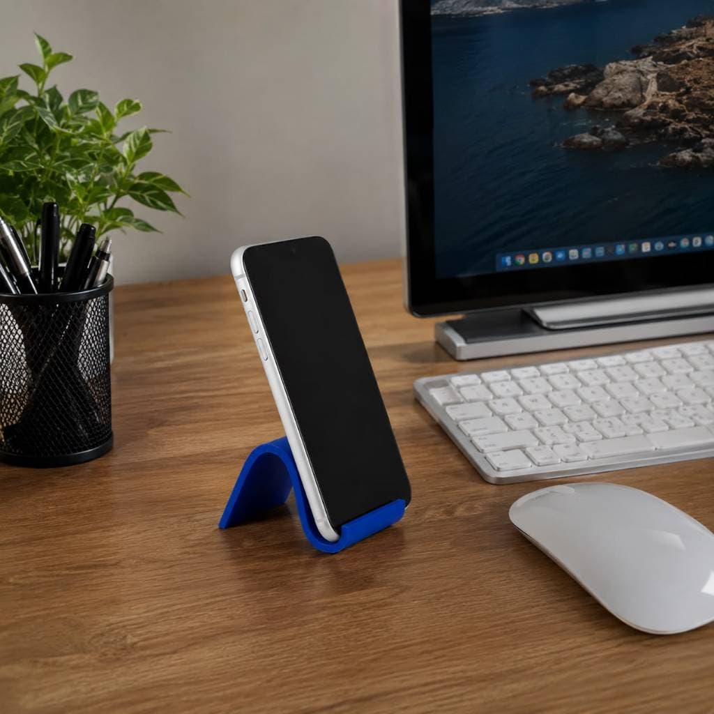 Suporte para celular, formato de onda, suporte para celular de mesa, apoio para celular, suporte para smartphone.
