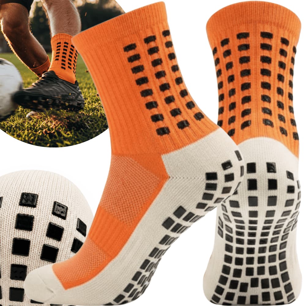Meia De Futebol Antiderrapante Masculina Profissional Para Treino Esportivo