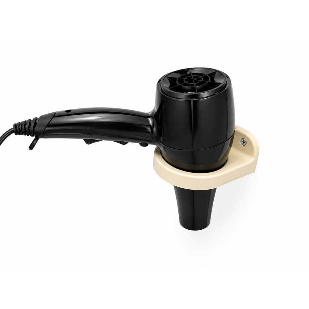 Suporte de Parede para Secador de Cabelo | Organização e Praticidade para seu Banheiro ou Salão