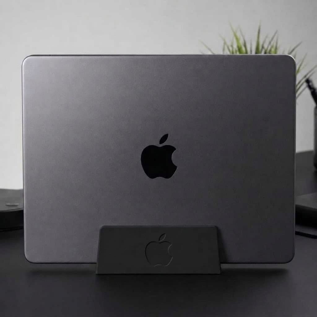 Suporte Vertical Para MacBook Pro 14" e 16" – Stand De Mesa  Minimalista (Dock)