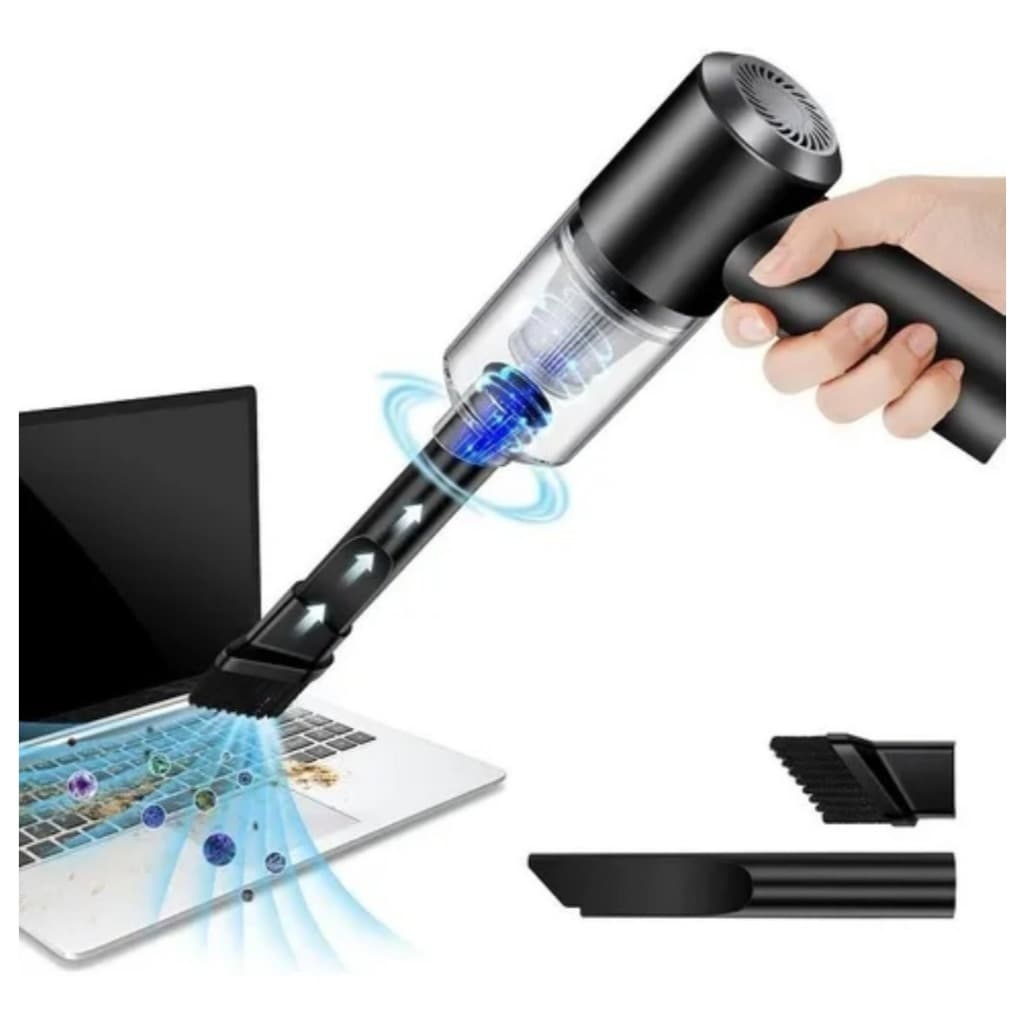 Mini Aspirador Automotivo Portátil Potente Recarregável