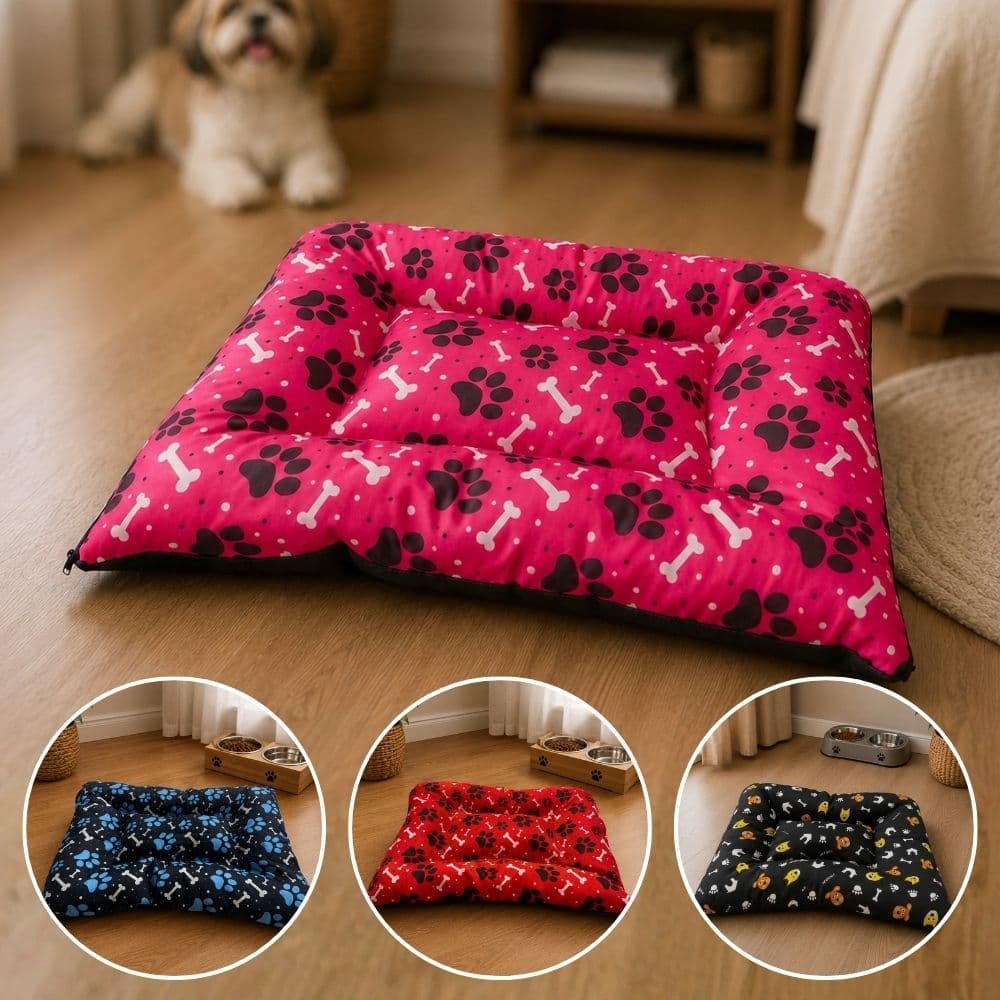 Cama Colchonete Almofada para Cachorro ou Gato Caminha Pet - Muito Confortável