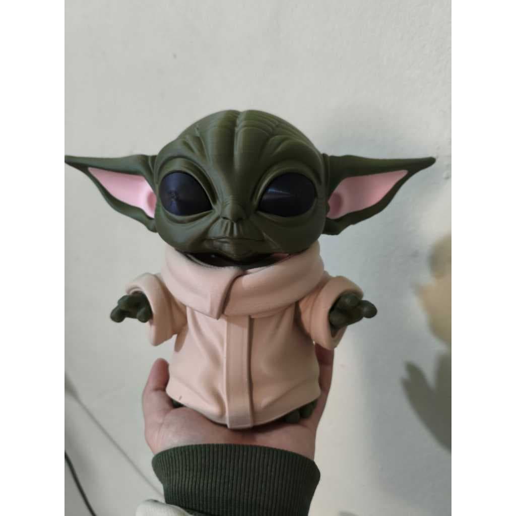 Baby Yoda boneco em 3D