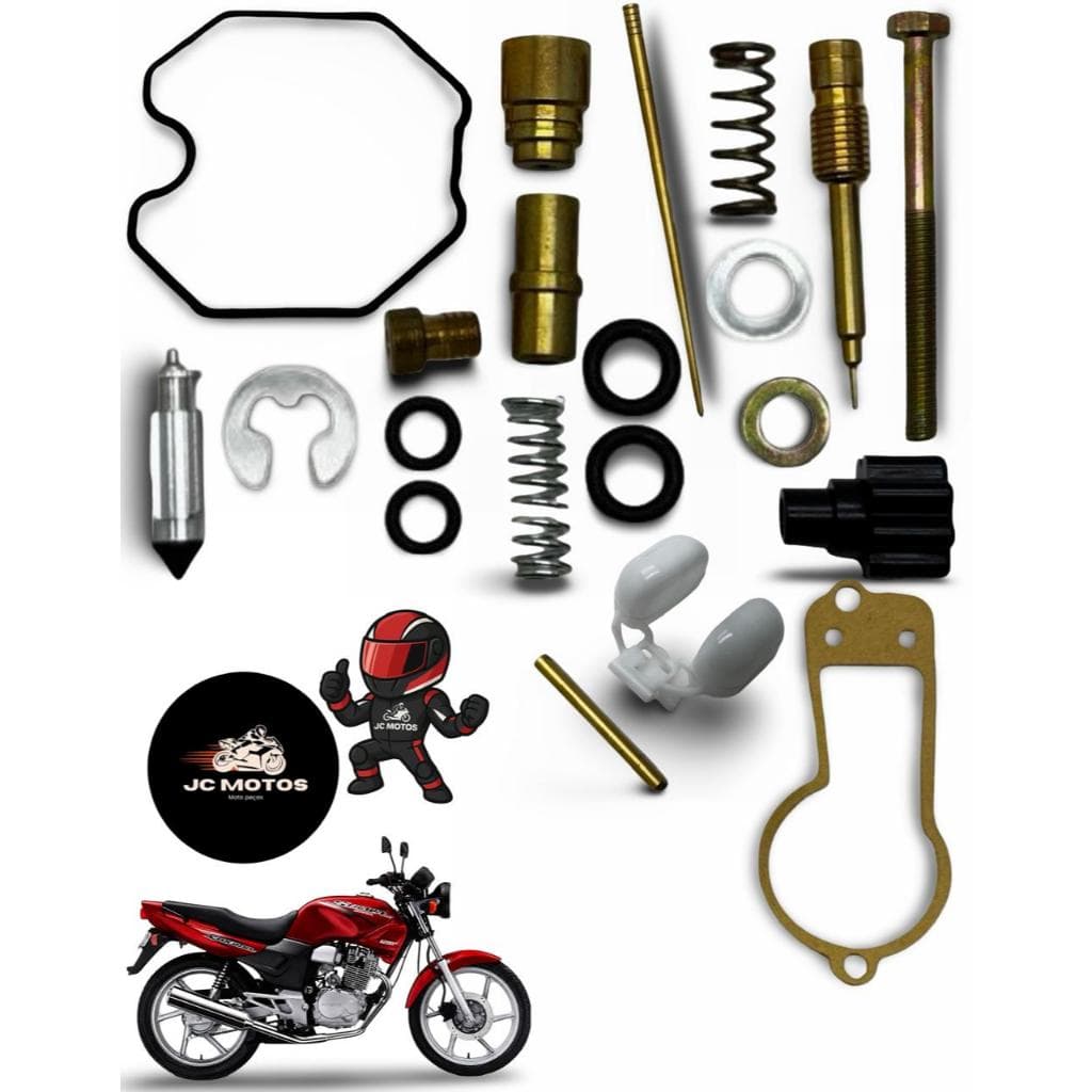 BOIA + REPARO DO CARBURADOR COMPLETO CBX 200 STRADA/NX/XR 20O