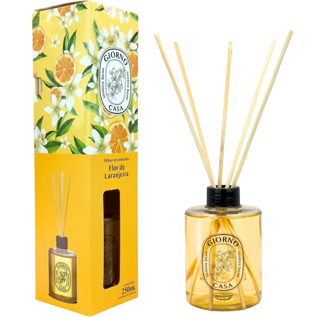 Difusor de Ambientes Flor de Laranjeira Giorno Casa 250ml