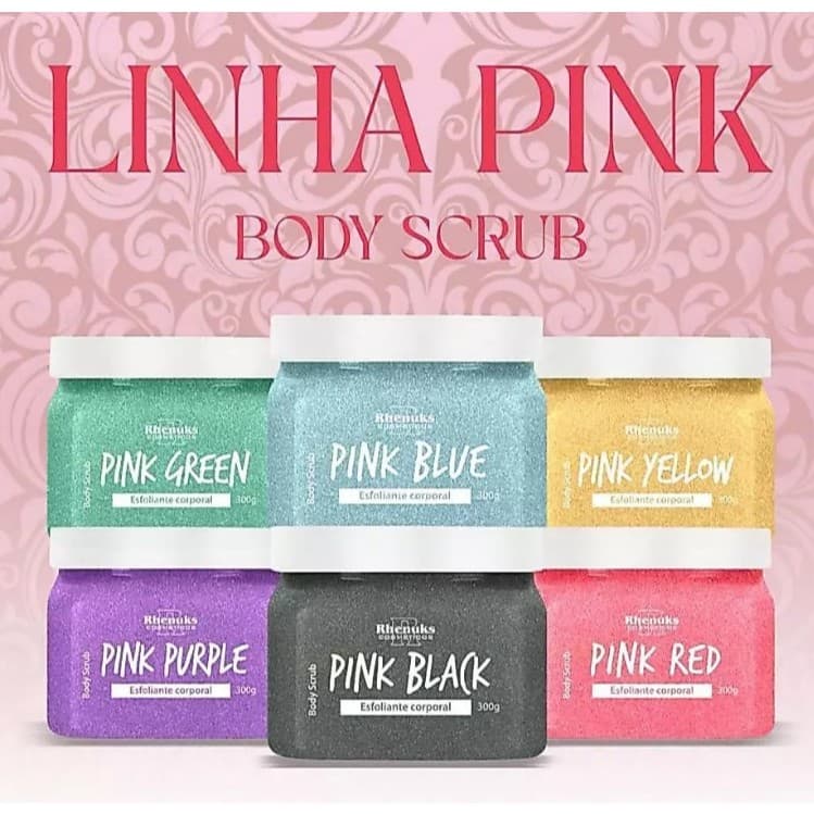 Esfoliante Corporal Rhenuks Body Scrub 300g - Esfoliação e Cuidado com a Pele - Escolha sua Fragrância