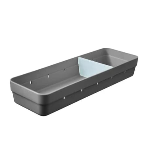 Organizador Gavetas com Divisória OU Logic Chumbo Fechado - Kit C/3 Colmeia Organizadora
