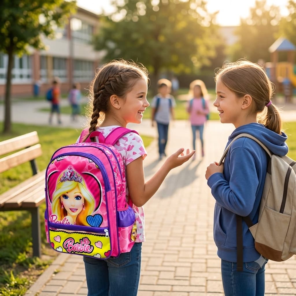 Mochila Escolar Infantil de Personagens Grande