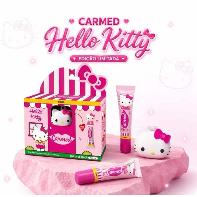 Hidratante Labial Carmed com Fragrância de Torta de Maçã 10g