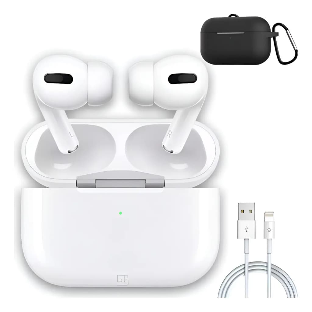 Fone Sem fio Bluetooth Compátivel Airpods Pro 3 Geração Linha Premium Com Cancelamento de Ruídos