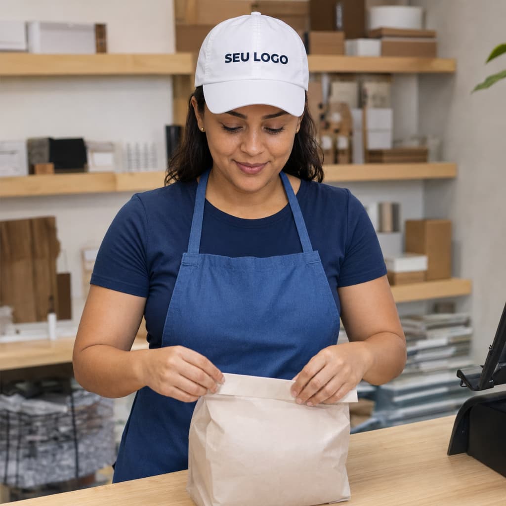 Boné Tactel personalizado Com Sua Logo Estampada, Negocio, Startup, Empresa