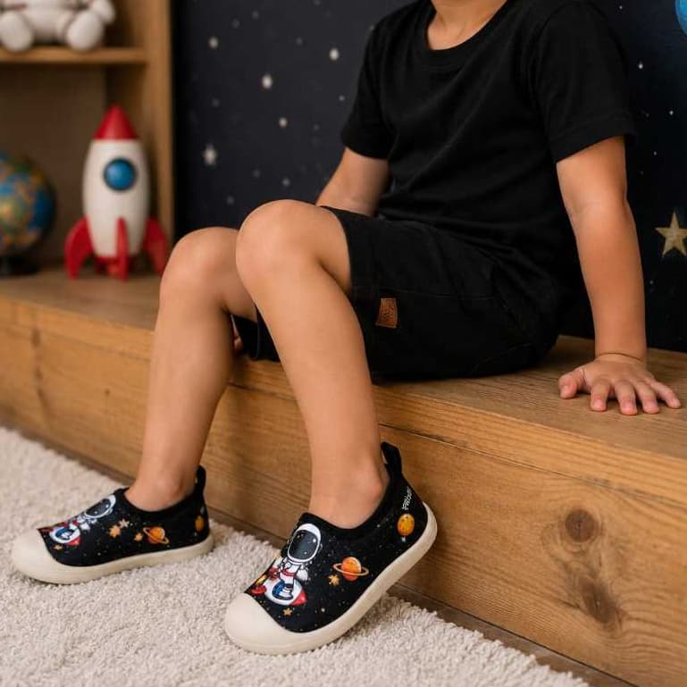 Tenis Infantil Menina Menino Calde Facil Macio Confortavel Antiderrapante Leve lindos