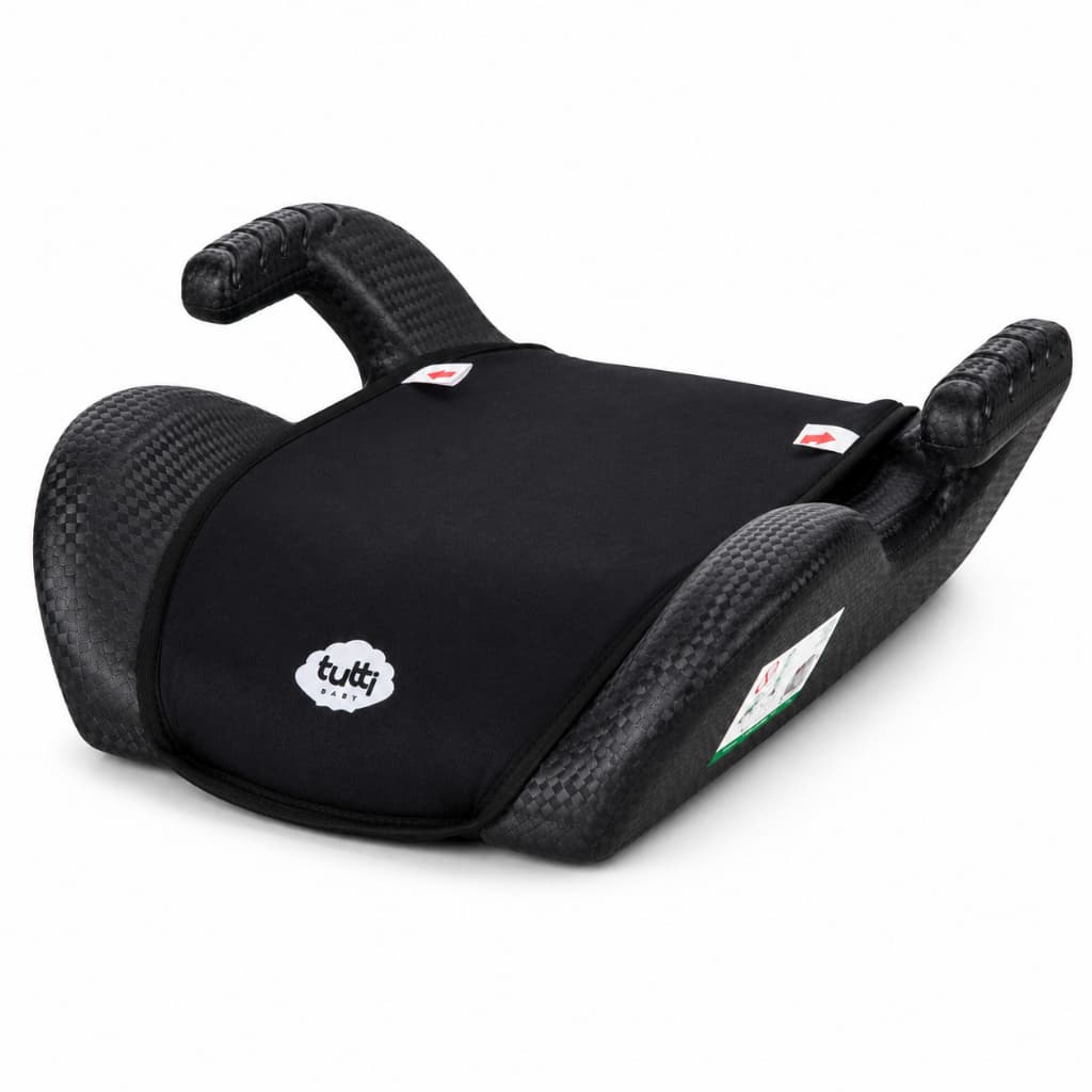 Assento de Elevação Uppy Tutti Baby Preto, com a Capa Lavável e Uso Infantil de 15 a 36 kg