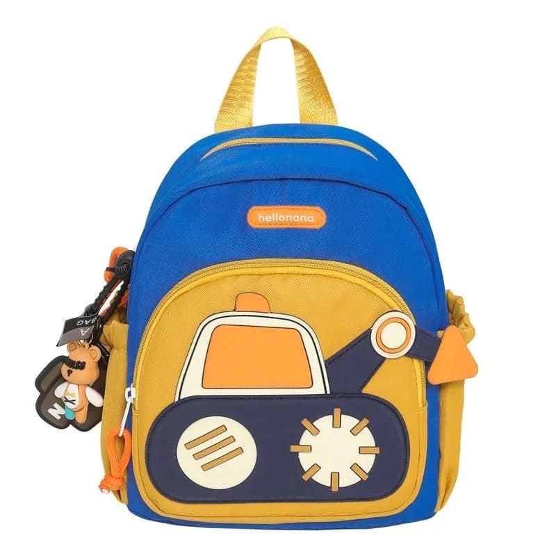 mochila escolar feminina Mochila escolar infantil para meninos, de tecido Oxford Mochila com desenhos animados