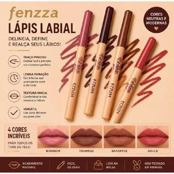 LAPIS LABIAL CHOCO FUN FENZZA