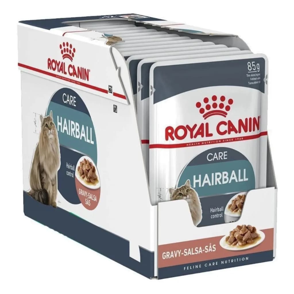 Kit 12 Sachês Royal Canin Hairball Care Gatos 85g