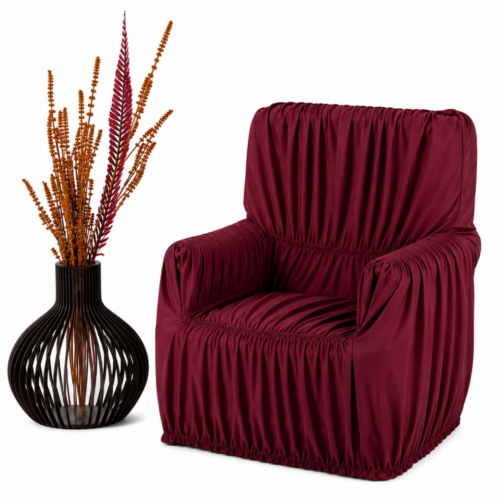 CAPA POLTRONA 1 LUGAR ELASTICADA SOFA EM MALHA GEL AJUSTÁVEL