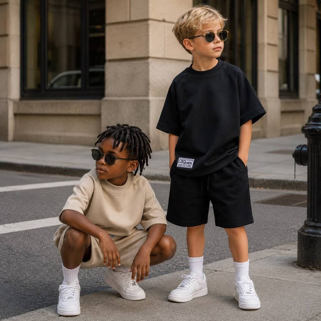 Kit 2 Camisetas Lisa Menino Infantil Juvenil Oversized Suedine Premium
