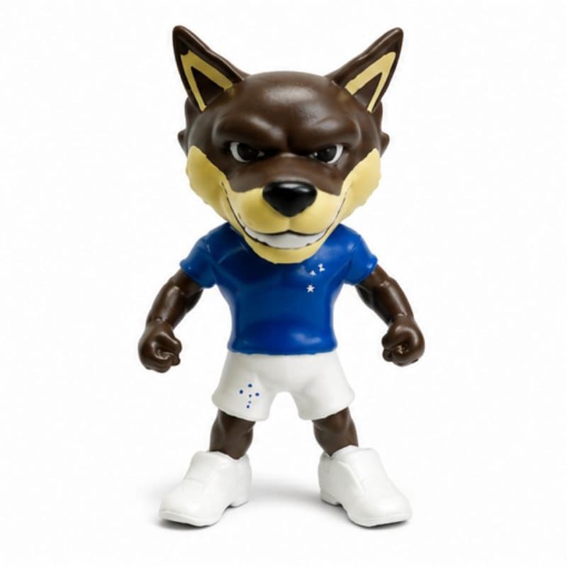 Mascote Oficial do Cruzeiro Licenciado Original FutToy Colecionável com Caixa