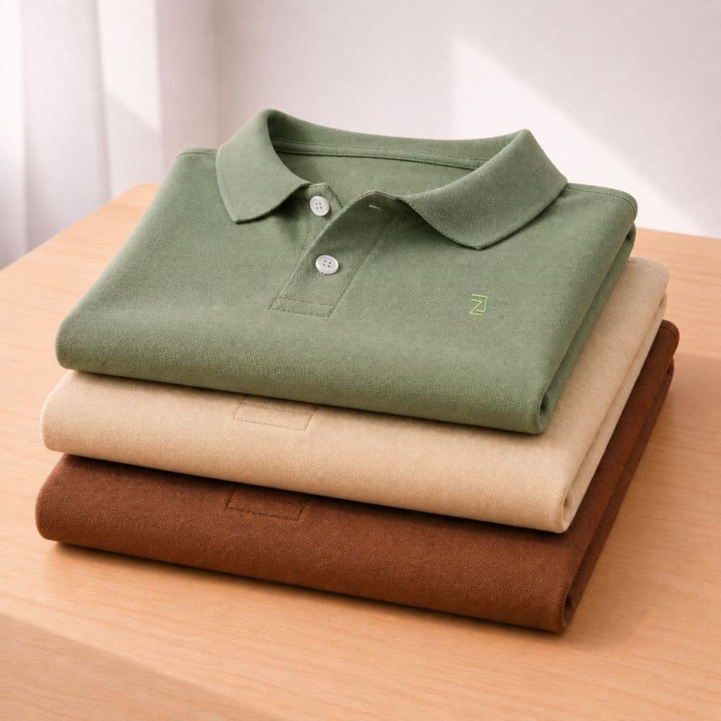 Kit 3 Camisa Polo Masculina Piquet Premium