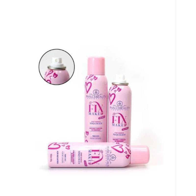 Fixador de Maquiagem PhálleBeauty - 150ml com Toque Seco e Refrescante para Todos os Tipos de Pele