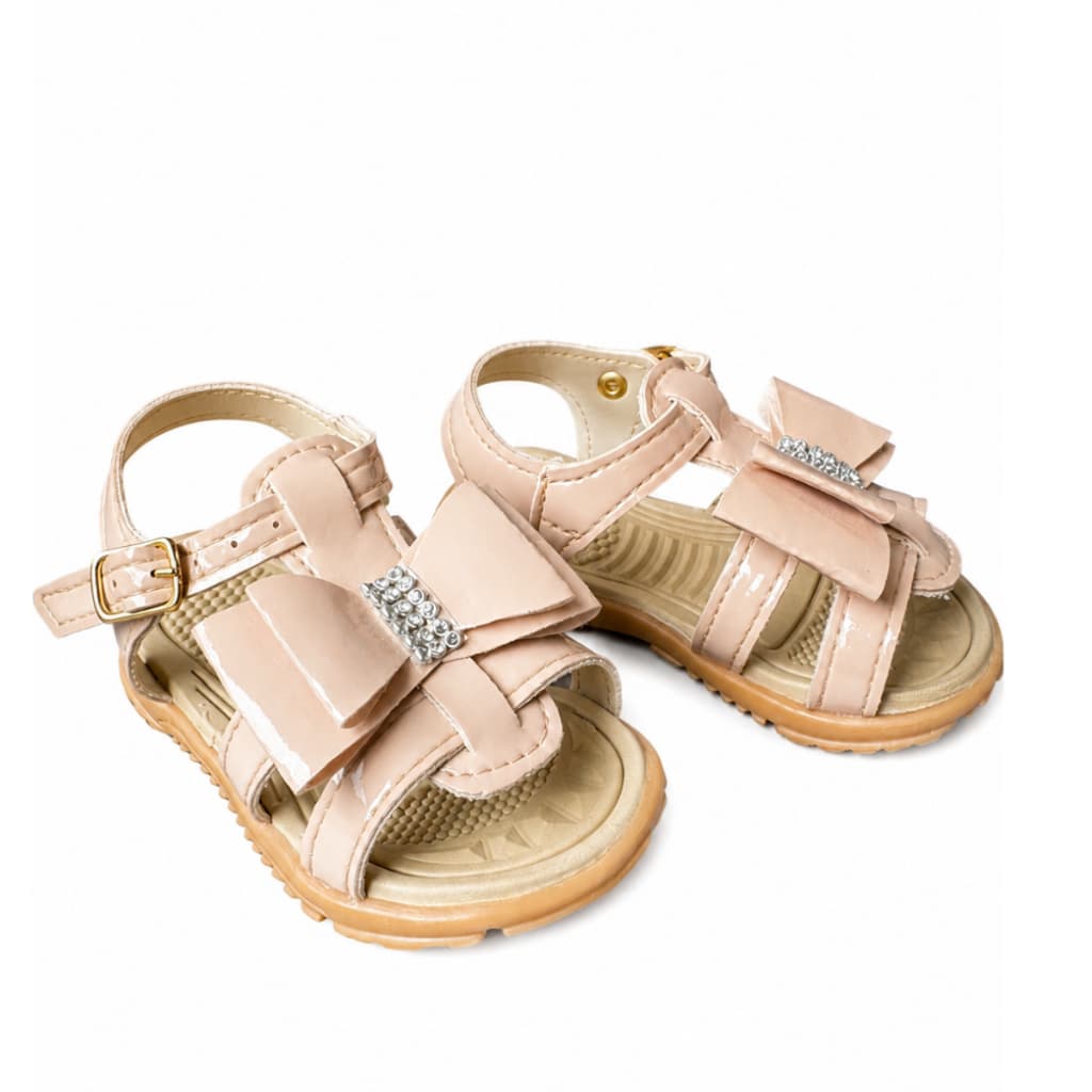 Sandalia Infantil Menina Tranças Confortavel Leve Flexivel Macia Antiderrapante Feminina Rosa