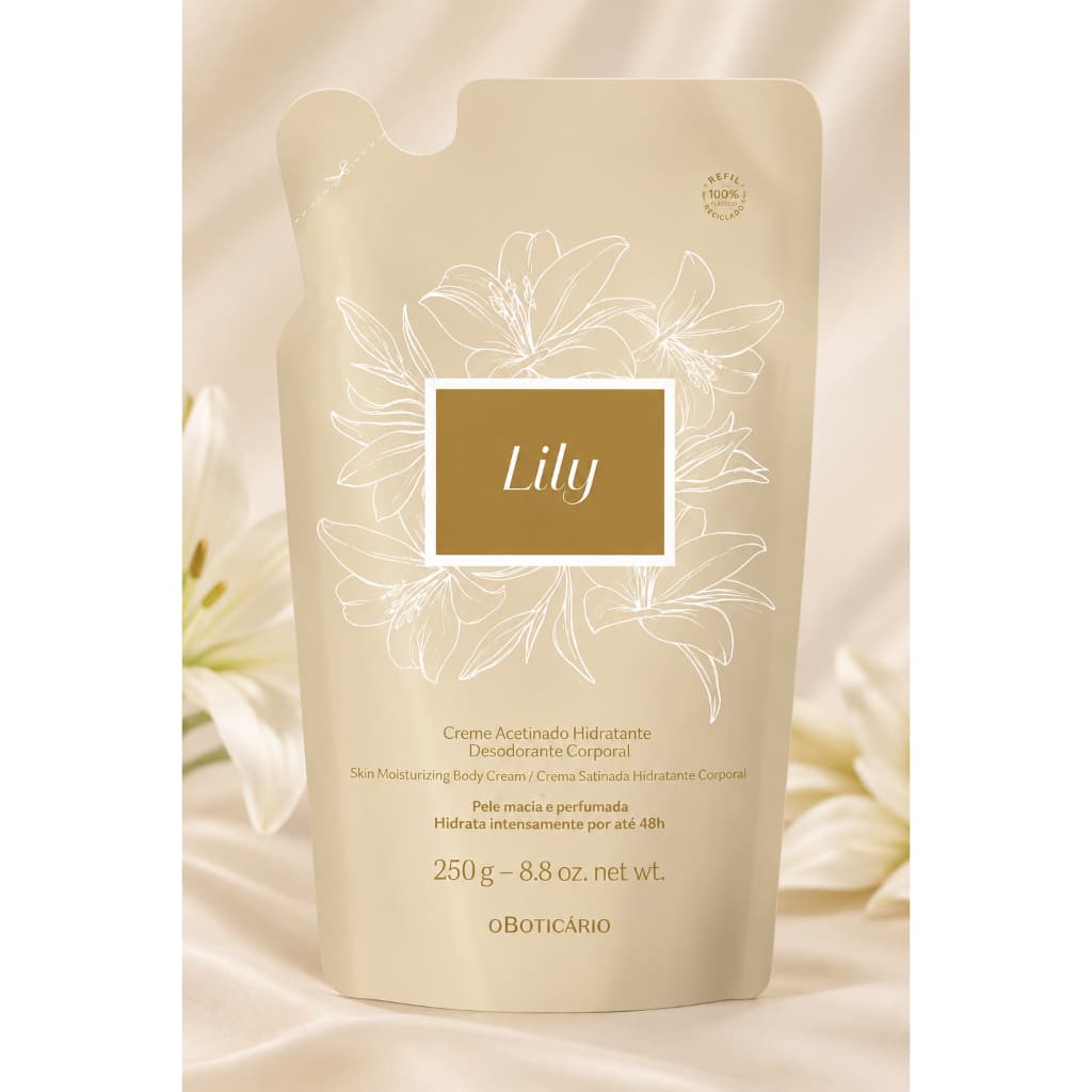 Refil tradicional do creme lily 250g