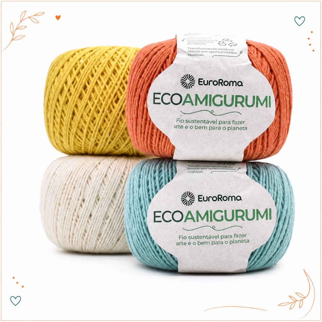 Linha EcoAmigurumi Euroroma 160g