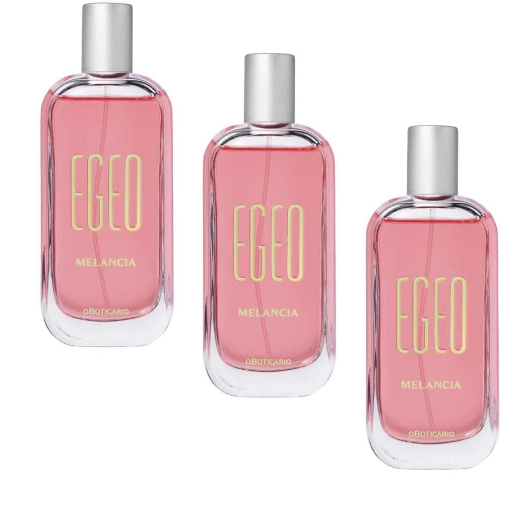 Kit 3 Perfumes Egeo Melancia Feminino com 100ml