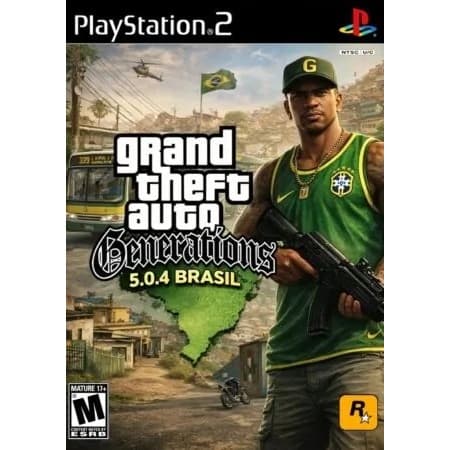 GTA Generations 5.0.4 Brasil ISO PS2