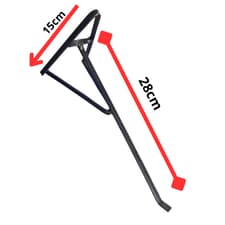 Suporte Para Vaso De Planta Pendurado Em Ferro Com Reforço Para Parede E Suporte Para Xaxim