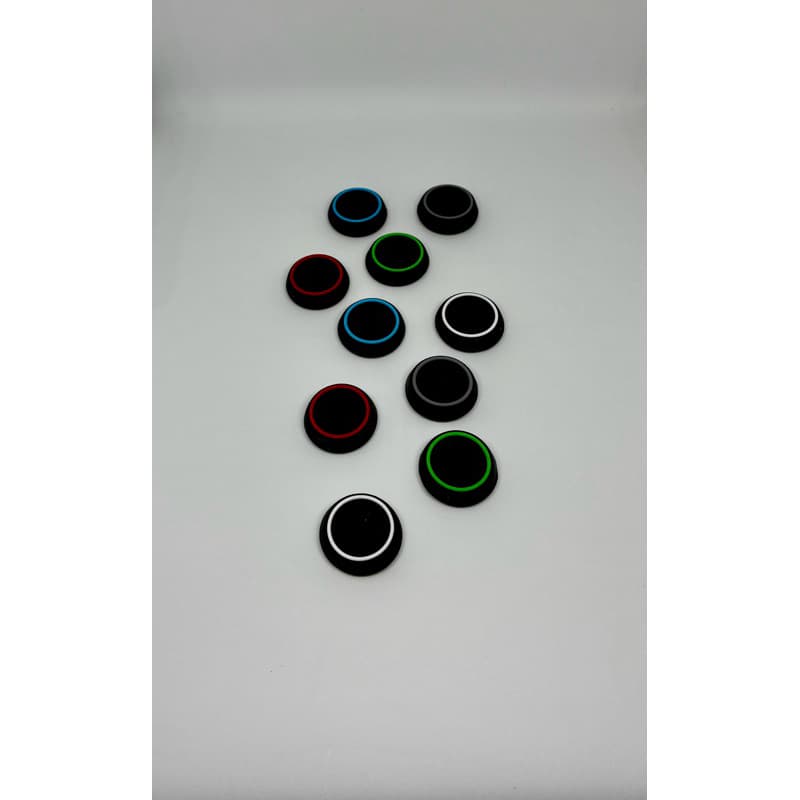 Kit 1 par de Grip para Controle Xbox Series X/S PS5 PS4 Xbox One Antiderrapante Silicone