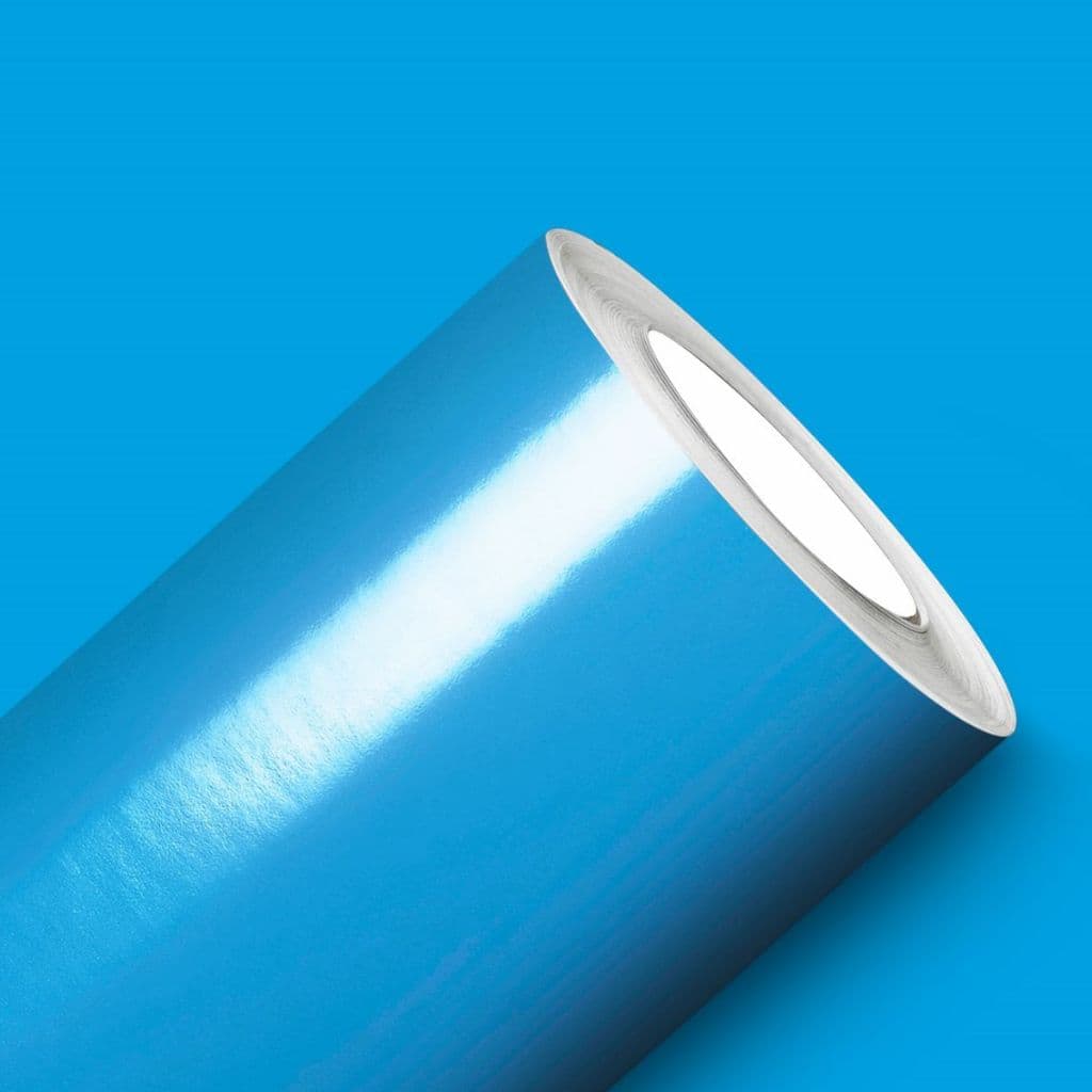 Vinil Adesivo Tons de Azul A Prova D'água Para Envelopamento de Geladeira Móveis