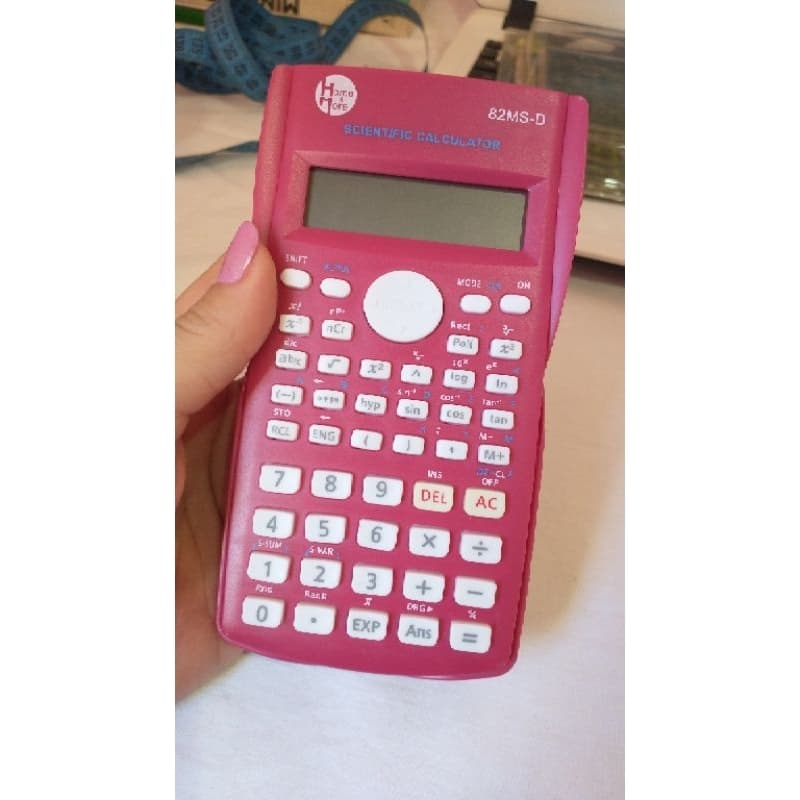 Calculadora Científica 82MS - Display 2 Linhas - Ideal para Engenharia, Matemática e Escolar