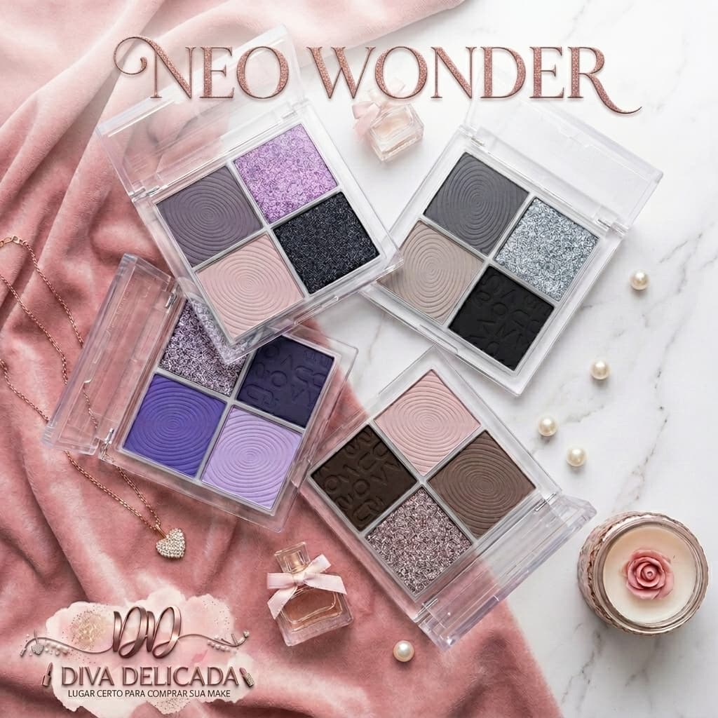 Paleta De Sombras Neo Unique Wonder Ruby Rose
