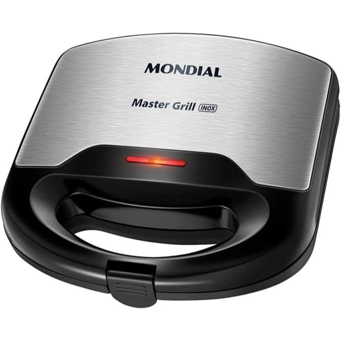 MONDIAL Sanduicheira Master Grill Inox