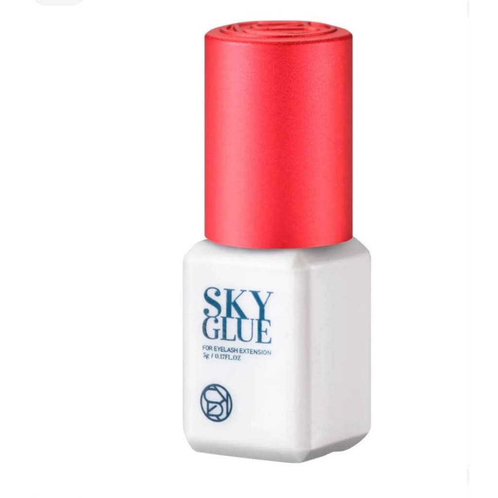 Cola Sky Glue S+ Adesivo Extensão de Cílios Tampa Vermelha 5g
