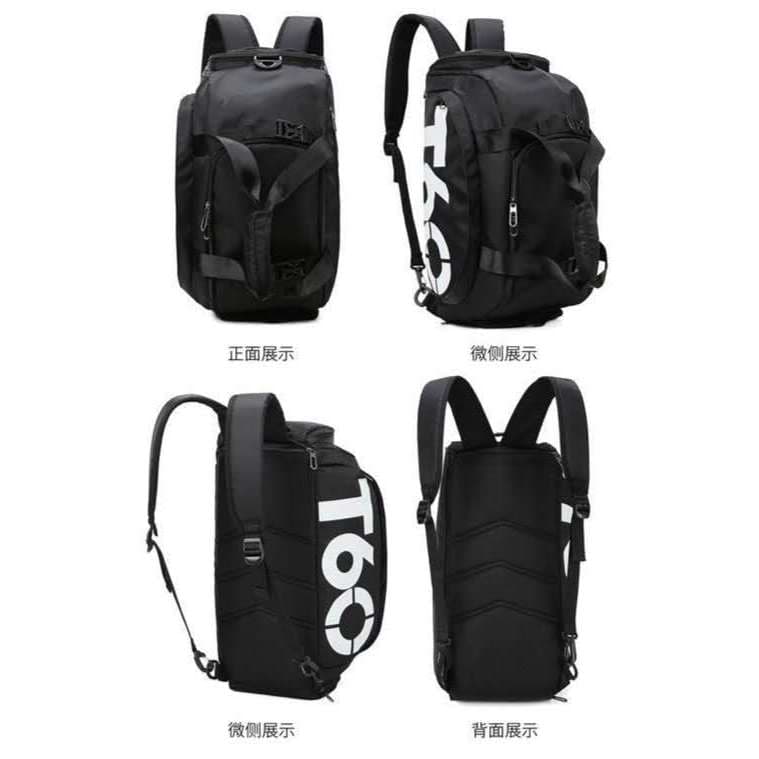 Bolsa Academia Mochila Bolsa de Viagem Grande Impermeável Fitness Esportiva Unissex